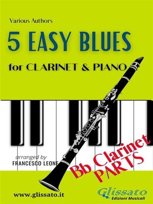 cover image of 5 Easy Blues--Clarinet & Piano (Clarinet parts)